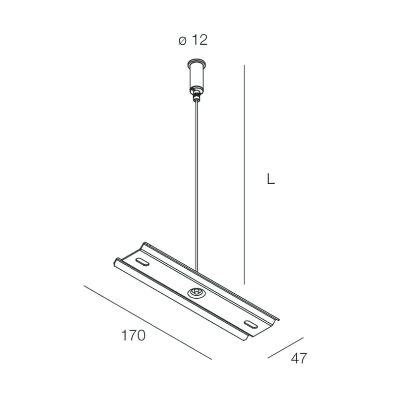 NOVALUX SPA - NOX1086A2.99 HERO: SOSP.L3000 1PZ UNIONE W.G.ALTO