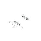 NOVALUX SPA - NOX108930.99 TESTATE OPALI (2pz) Da prevedere all’estremità dello schermo tutta luce.