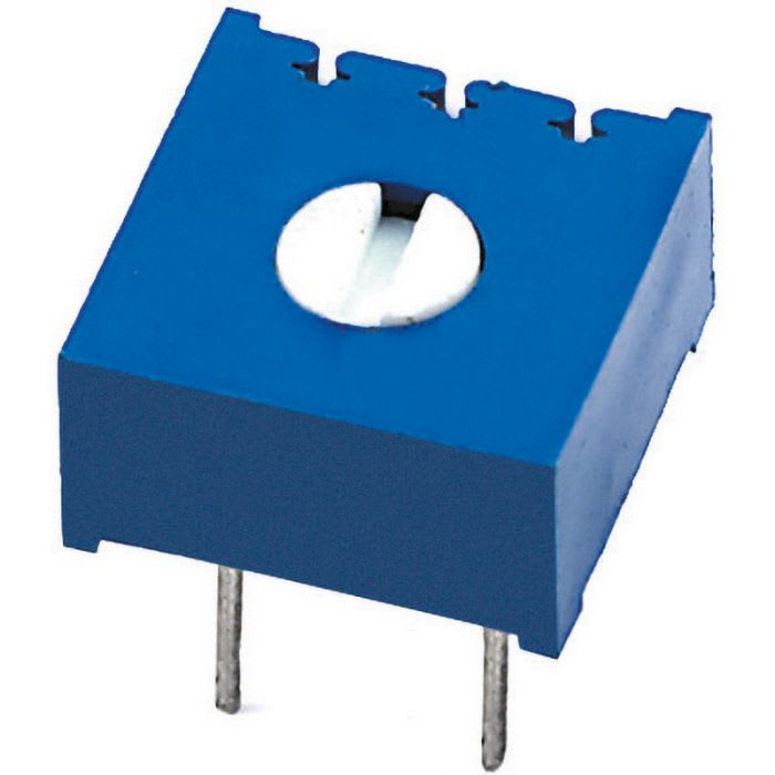 ELCART DISTRIBUTION - ERT020069900 TRIMMER CERMET OR. 1G. 100 KOHM