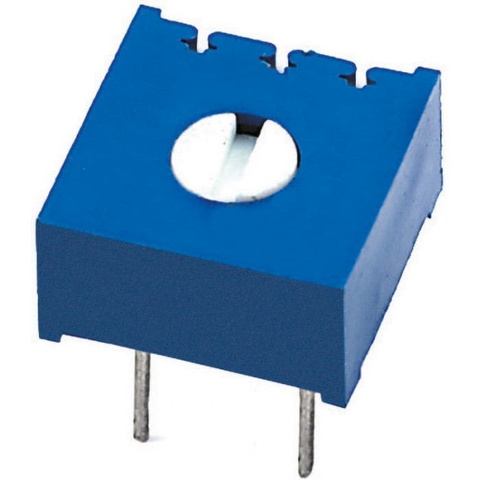 ELCART DISTRIBUTION - ERT020084500 TRIMMER CERMET VERT.25 G.100 KOHM
