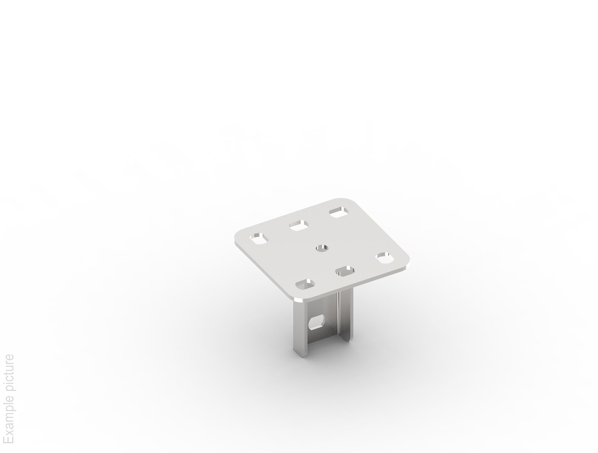 FEMI-CZ SPA - FCZA0J23KQI040TT SUPPORTO 23 UR1(X1) A PAVIMENTO 40X40 J