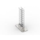 FEMI-CZ SPA - FCZA0J25KRN040TT SUPPORTO 25 UR1(X2) A PAVIMENTO 40X80 J