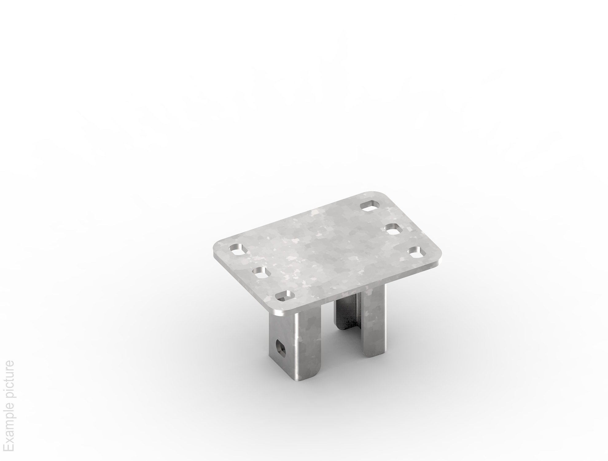 FEMI-CZ SPA - FCZA0Z25K6N040SU SUPPORTO 25-UR1/40X80 SALDATO 40X80 Z