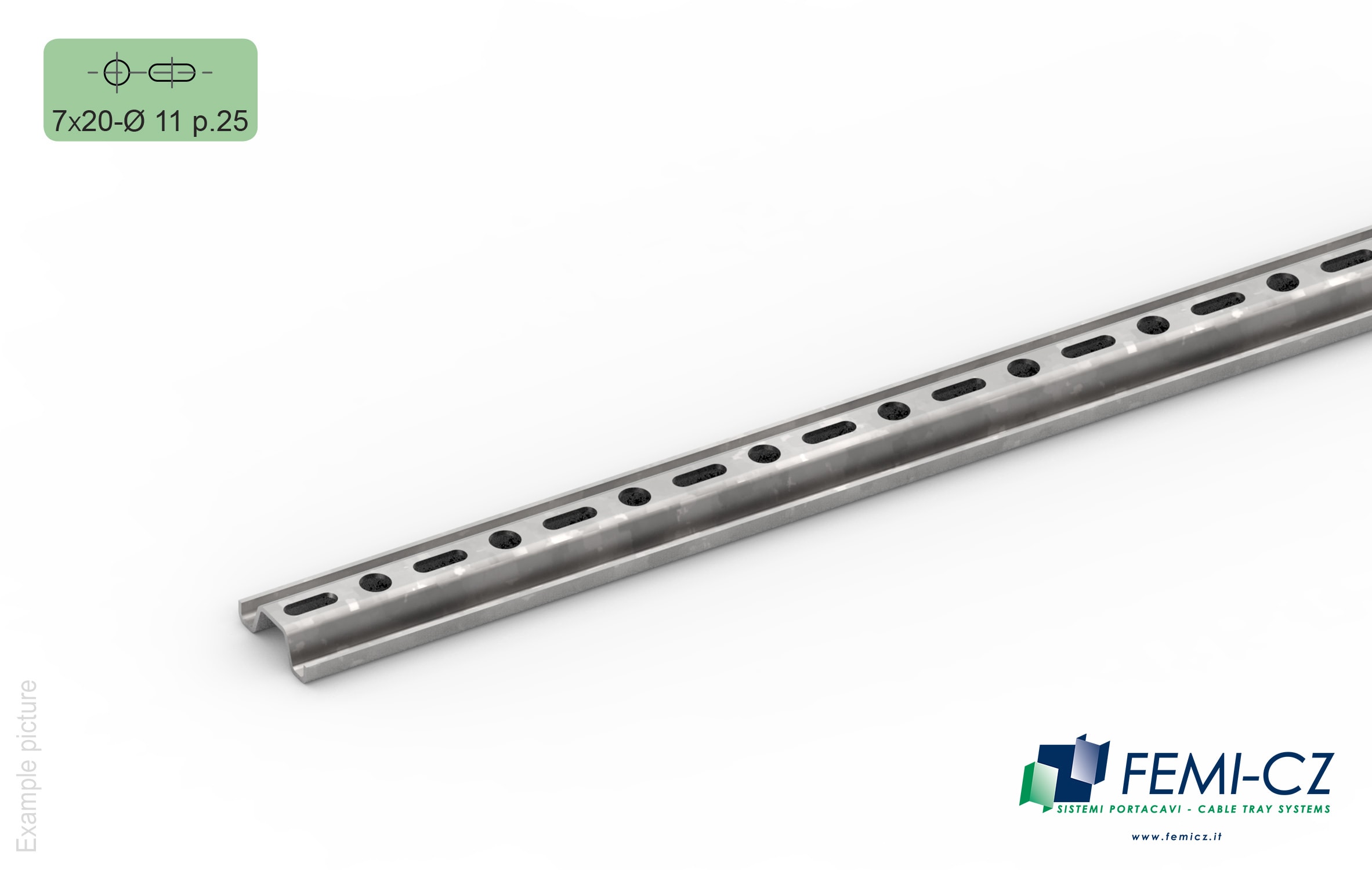 FEMI-CZ SPA - FCZA0Z30B3B045M PROFILATO OMEGA 45X15-2.0 3M Z