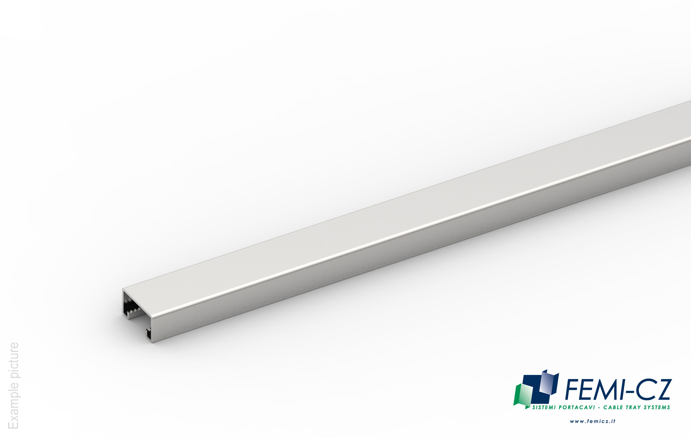 FEMI-CZ SPA - FCZA0I40X3D040M PROFILO UR1 NON FORATO 40X22-2,0 3M I