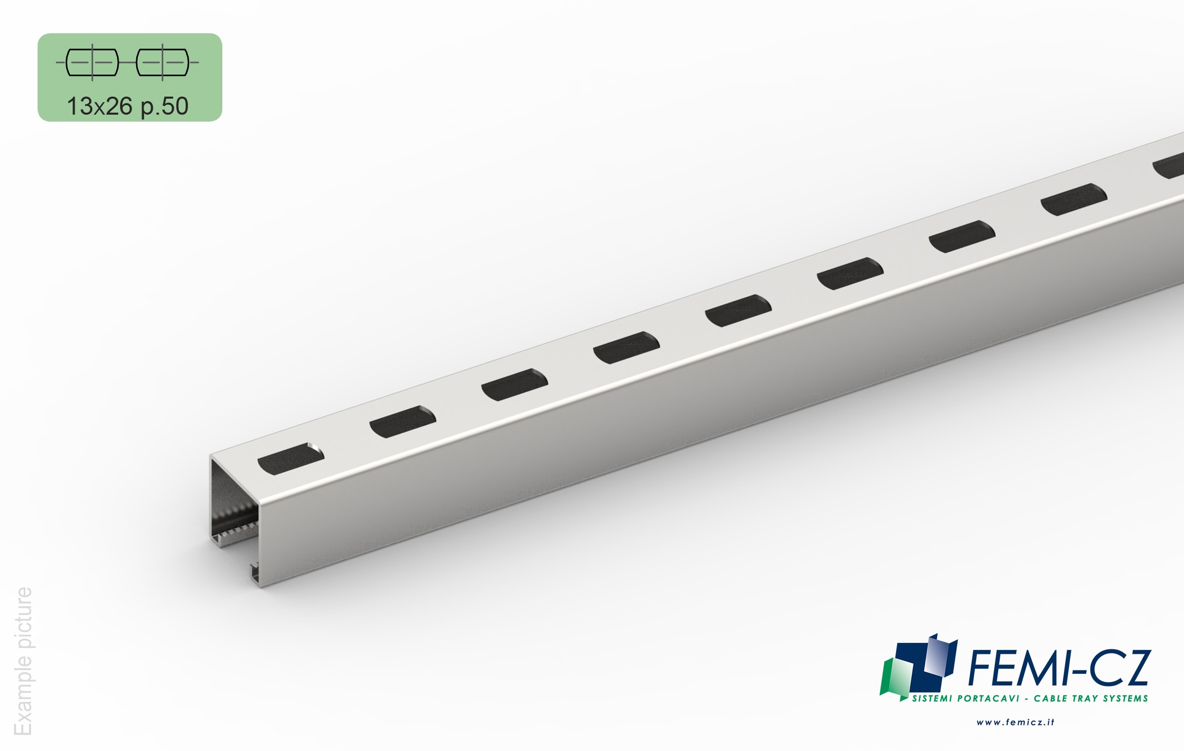 FEMI-CZ SPA - FCZA0I40R3I040M PROFILATO UR1 F.BASE 40X40-2.0 3M I