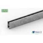 FEMI-CZ SPA - FCZA0Z42R3I040P PROFILATO 2X UR1 F. BASE 40X80-2.5 3M Z