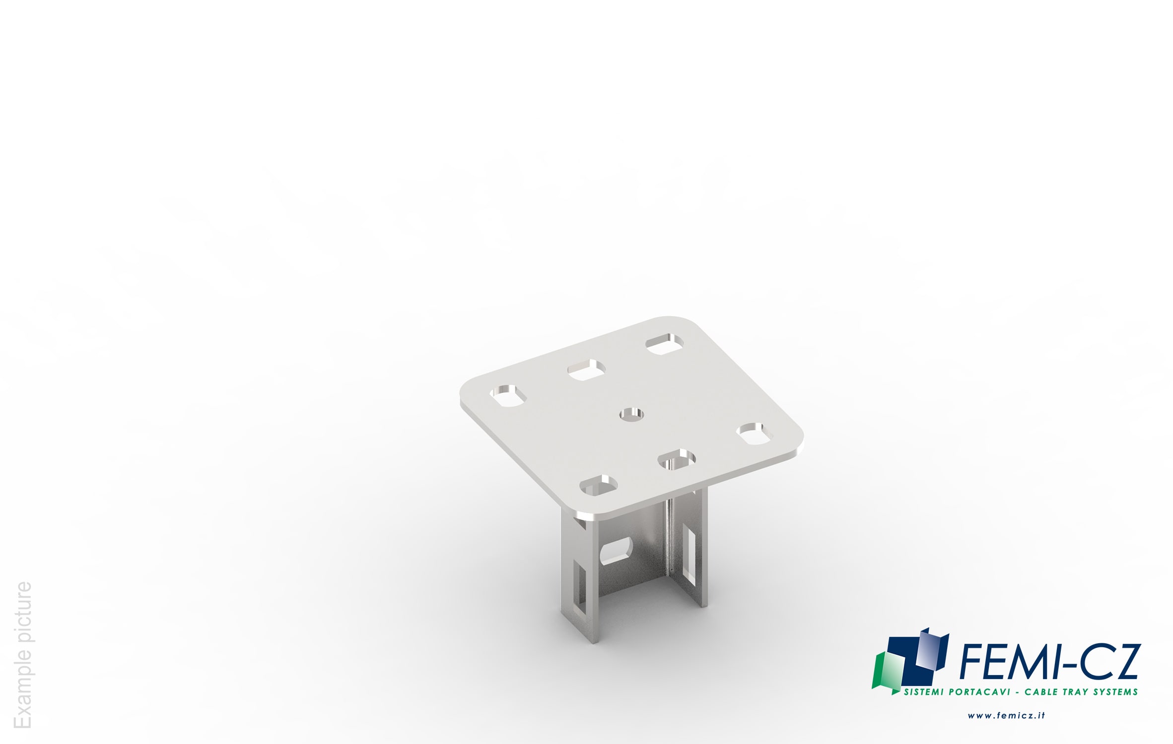 FEMI-CZ SPA - FCZA0J24K4F050QS SUPPORTO 24-C 11/50 SALDATO 50X30 J