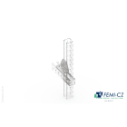 FEMI-CZ SPA - FCZA0Z81060 PIASTRA L 60-UR1 ORT.TR.RINF.90X53-6.0 Z