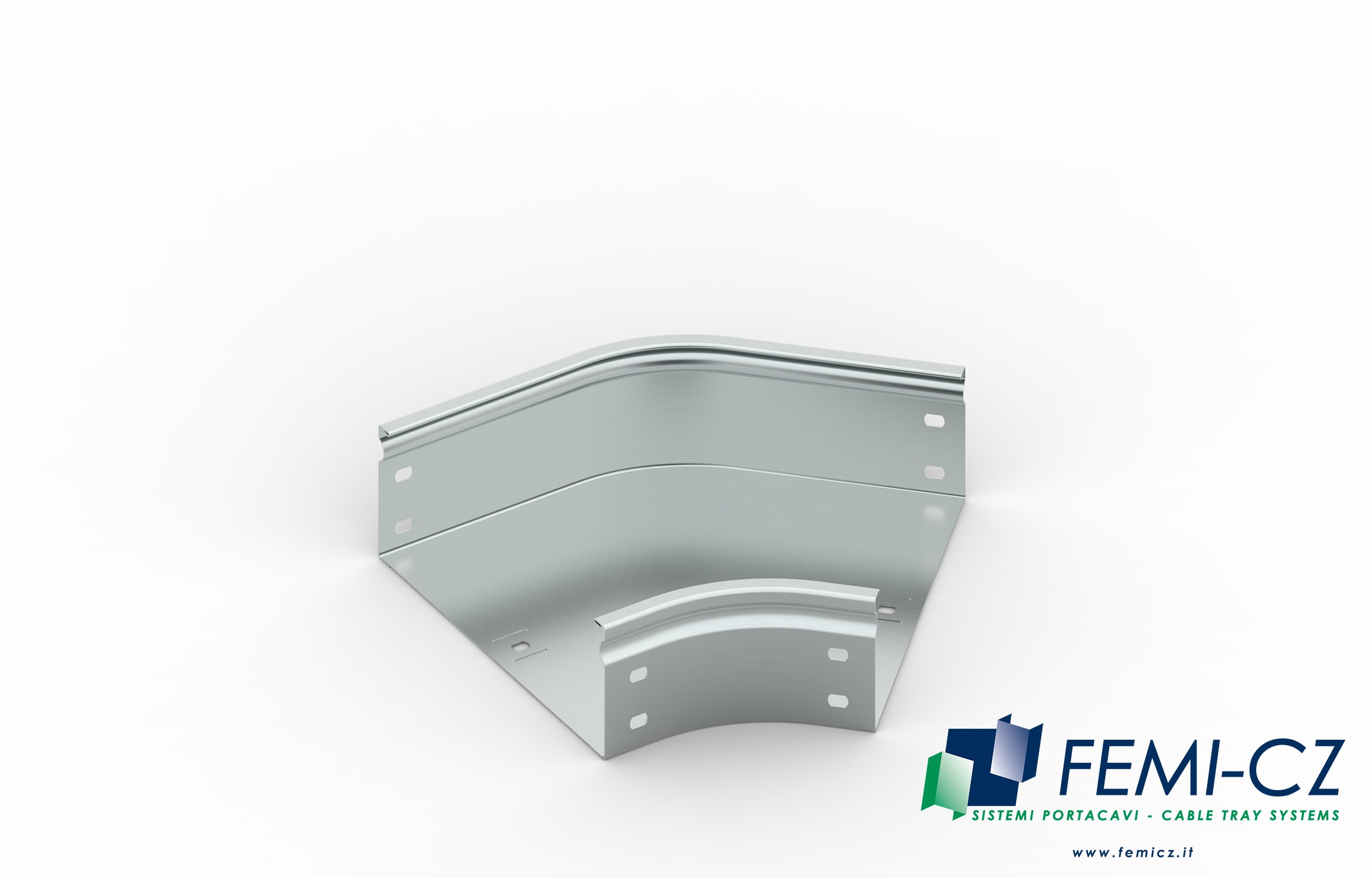 FEMI-CZ SPA - FCZA3S11F1C200D CURVA 45 ORIZZONTALE 200X75-R=100 S