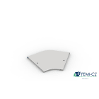 FEMI-CZ SPA - FCZA3I11G1P400D COPERCHIO CURVA 45 ORIZZ. 400-R=100 I