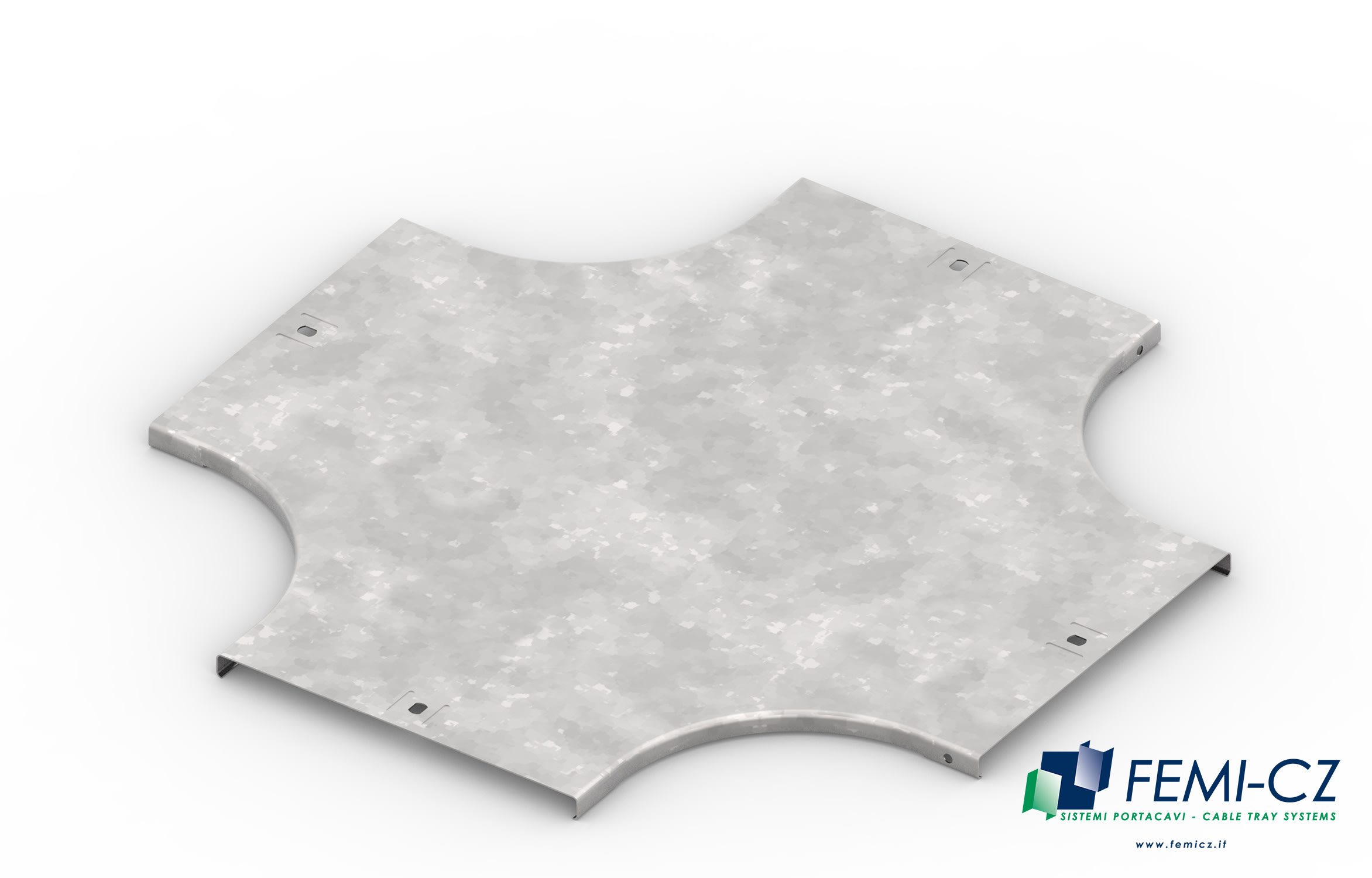 FEMI-CZ SPA - FCZA3Z17G1P100E COPERCHIO DERIV. X ORIZZ. 100-R=100 Z
