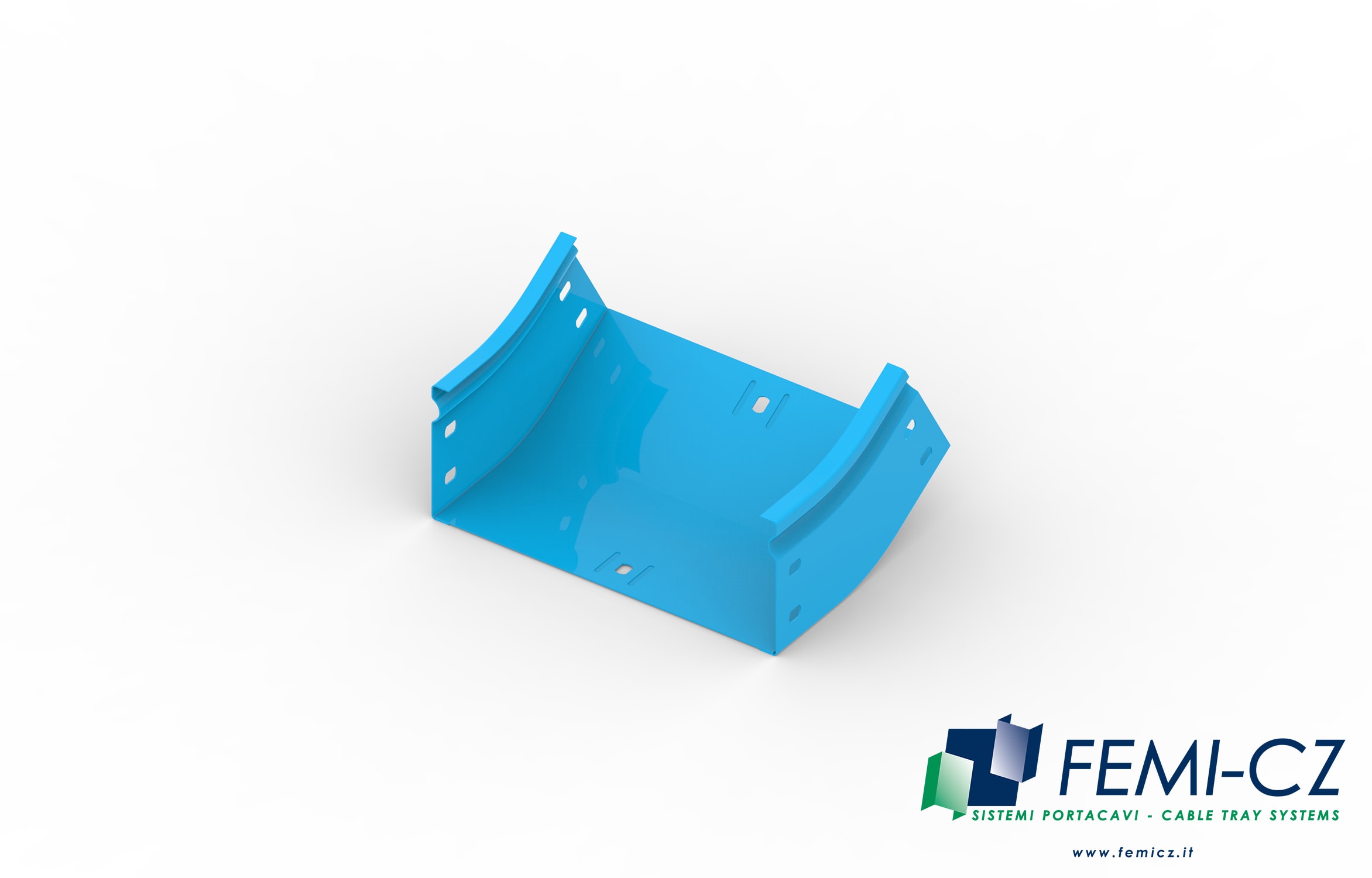 FEMI-CZ SPA - FCZA3V32F1C400F CURVA 30 VERSO ALTO 400X75-R=100 V