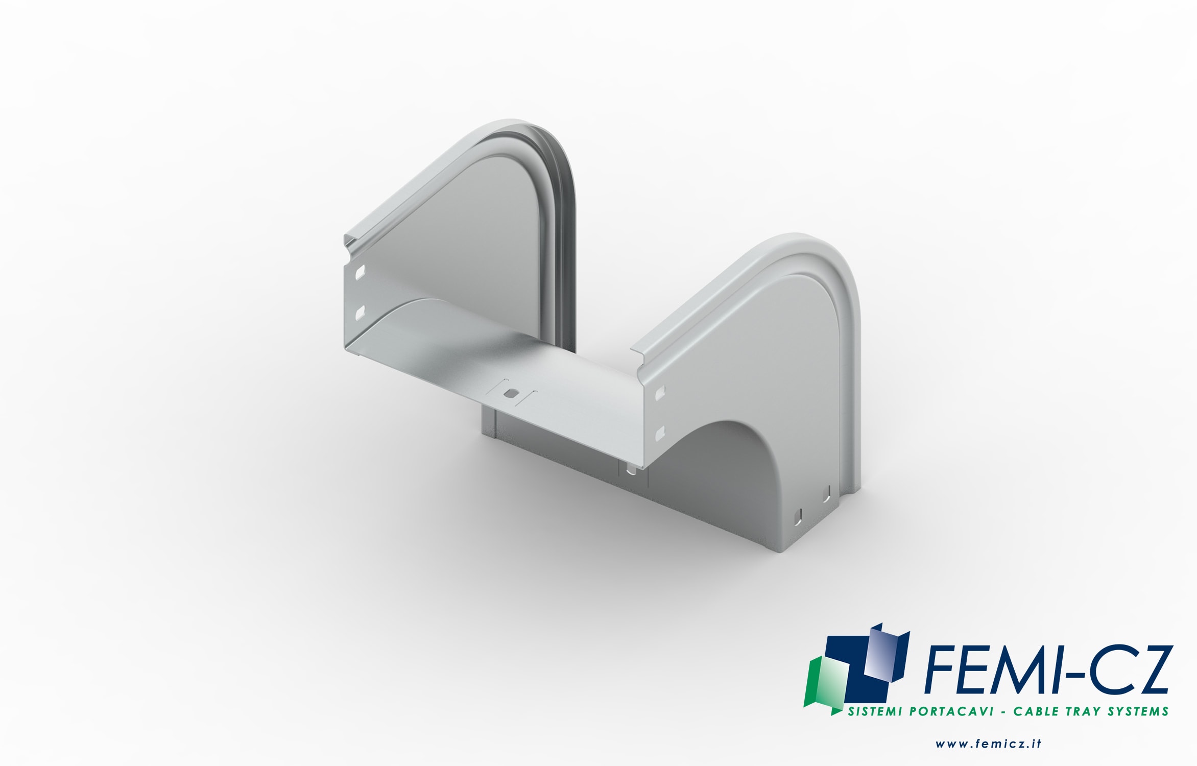 FEMI-CZ SPA - FCZA3S33F1C150D CURVA 90 VERSO BASSO 150X75-R=100 S