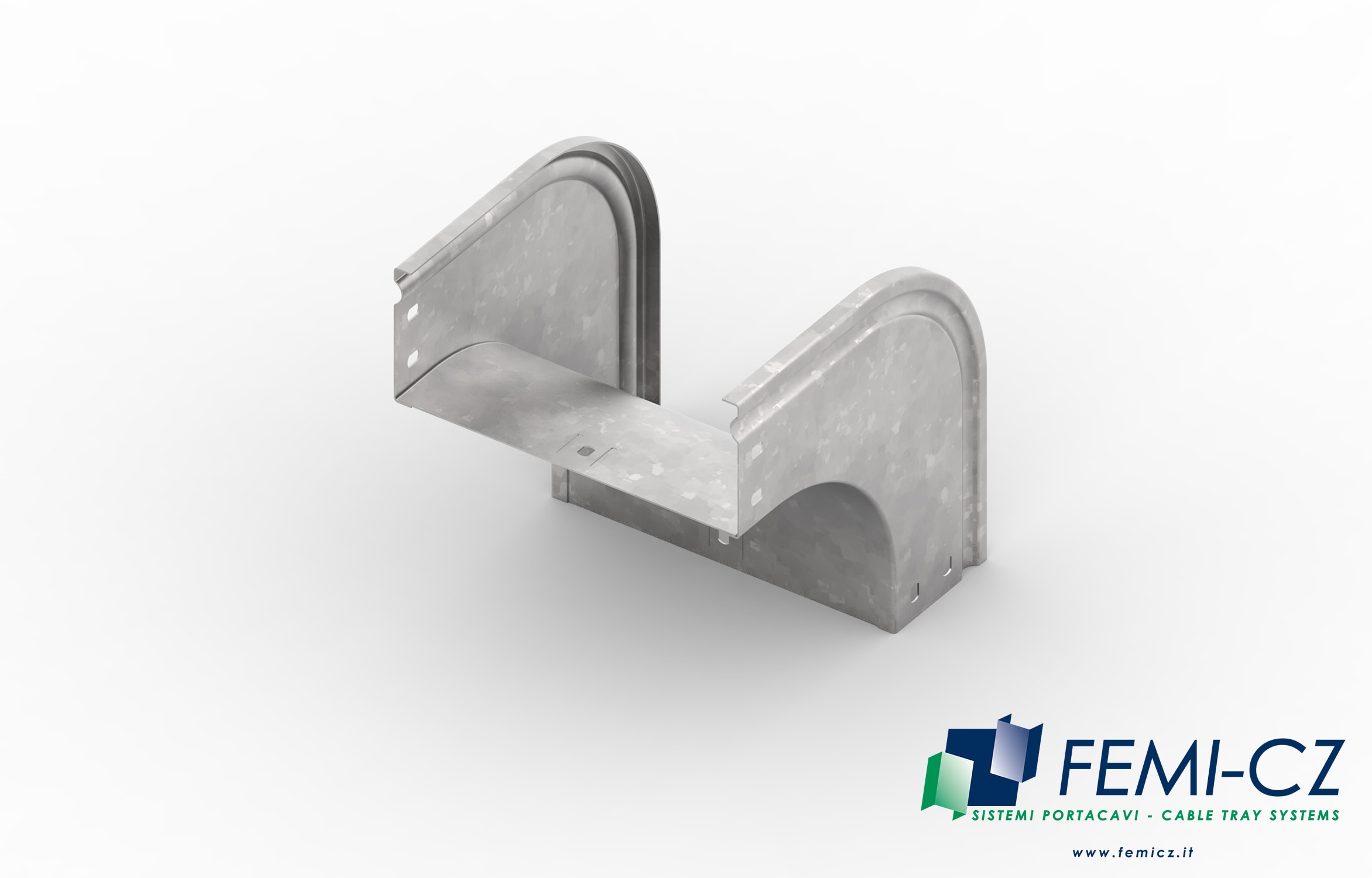 FEMI-CZ SPA - FCZA3Z33F1C300E CURVA 90 VERSO BASSO 300X75-R=100 Z