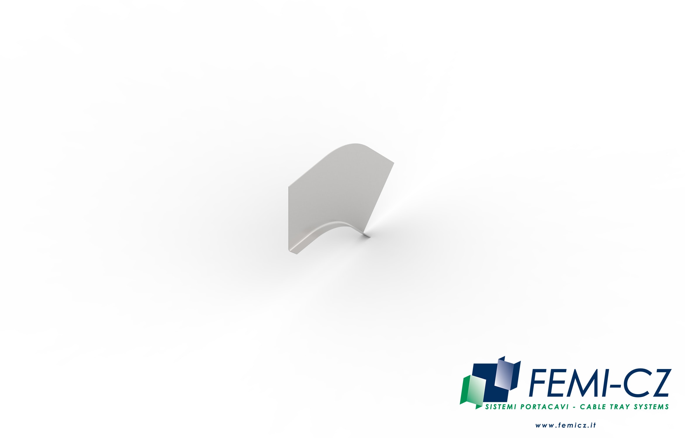 FEMI-CZ SPA - FCZA3I58A1D010D SEPARATORE CURVA 45 DISCESA 100-R100 I