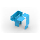 FEMI-CZ SPA - FCZA3V41F1B500F CURVA SGHEMBA 90 SX BAS. 500x50-R=100 V