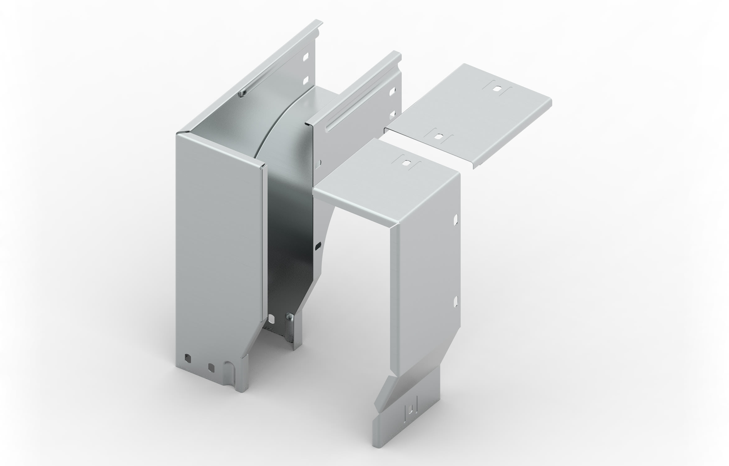 FEMI-CZ SPA - FCZA3S42F1B100D CURVA SGHEMBA 90 DX BAS. 100X50-R=100 S