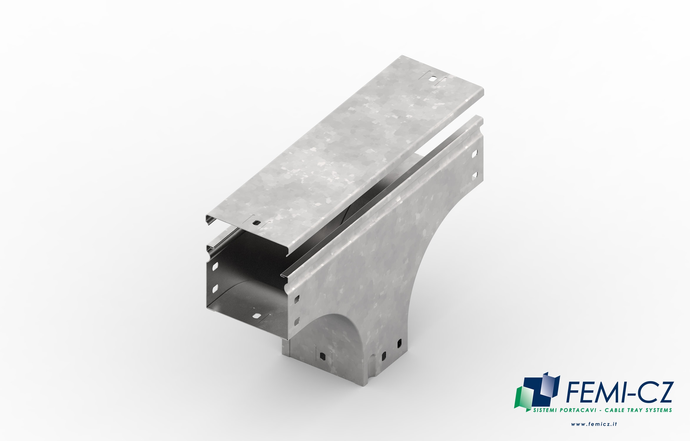 FEMI-CZ SPA - FCZA3Z45F1C075E DERIV. T VERT. BASSO 75X75-R=100 Z