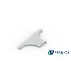 FEMI-CZ SPA - FCZA3S14G1P300D COPERCHIO DERIV. LATERALE 300-R=100 S