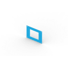 FEMI-CZ SPA - FCZA3V72FXD100H FLANGIA ATTRAV. PARETI 100x100 (50+50) V