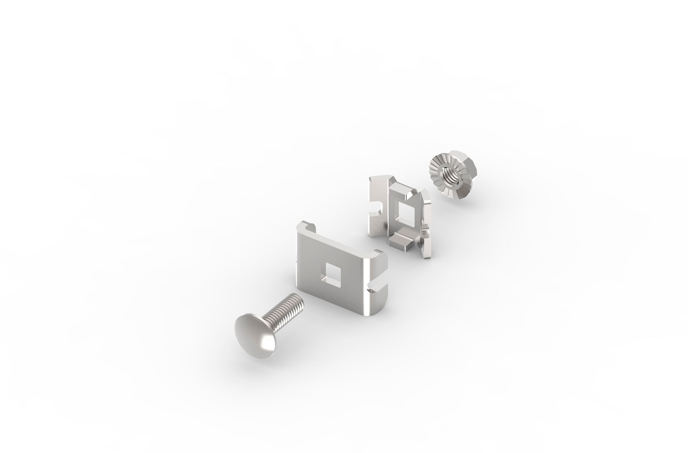 FEMI-CZ SPA - FCZB4I30 MORSETTO DI GIUNZIONE C/BULLONE M6X20  I
