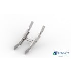STEEL LINE CMS SRL - SFZ2Z37C200 CURVA VERTIC. 1 ELEM. E GIUNTI 200X075 Z