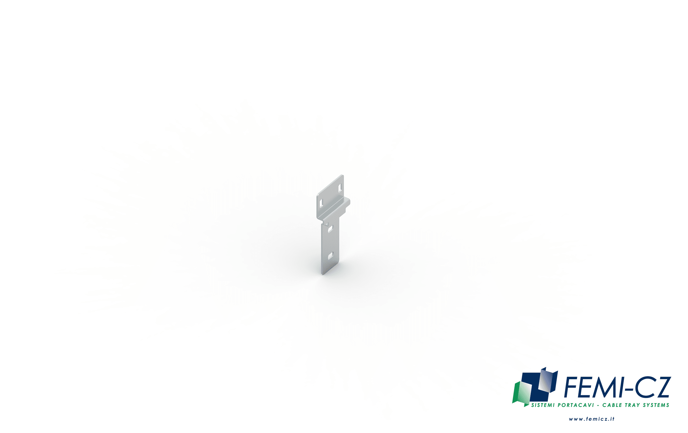 FEMI-CZ SPA - FCZC2S66SXD000P GIUNTO CONNESS. T VERT. H=100 2,5 S