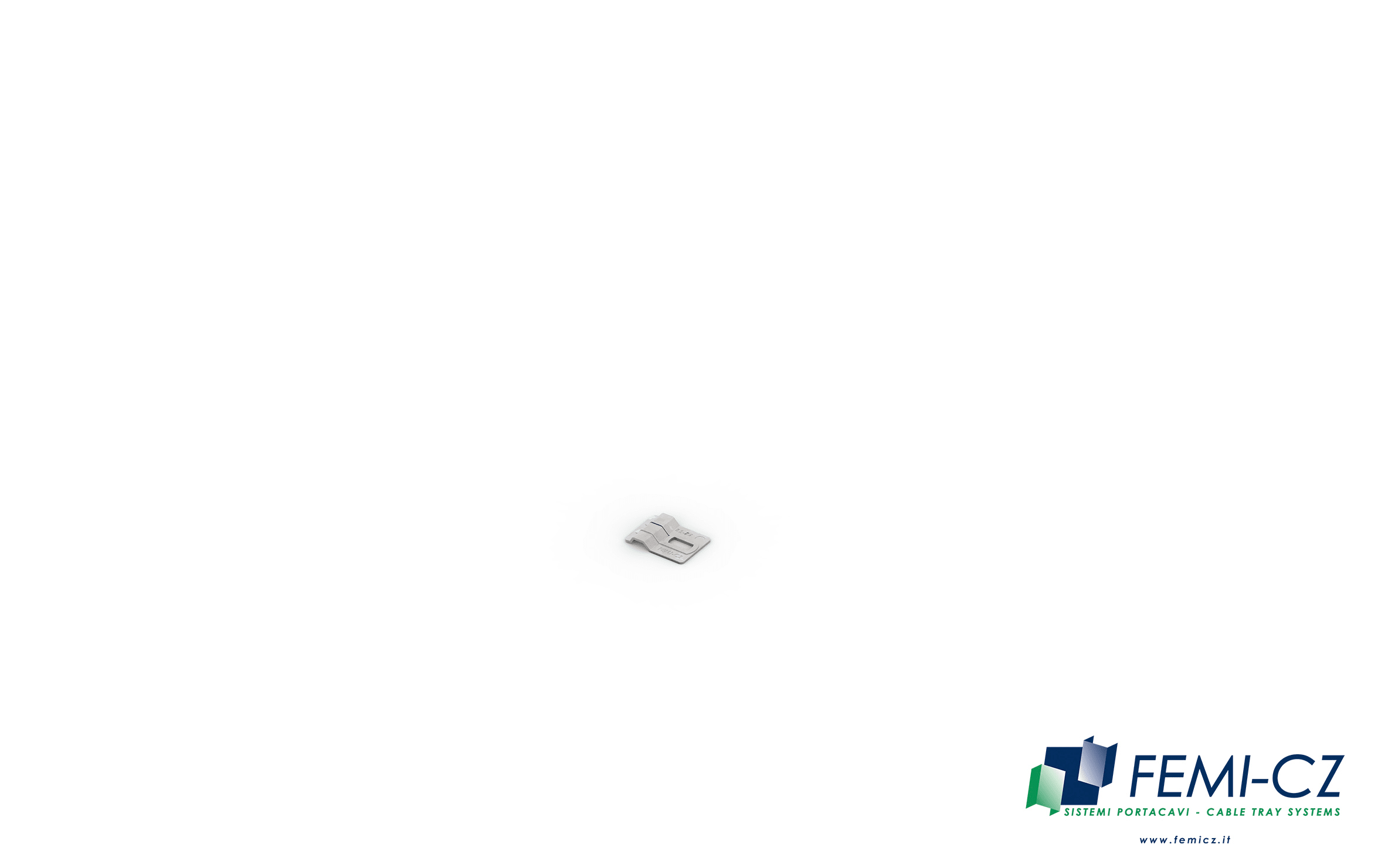 FEMI-CZ SPA - FCZB2Z84XXX040M BLOCCA SCALETTA-MENSOLA 055X040-2,0 Z