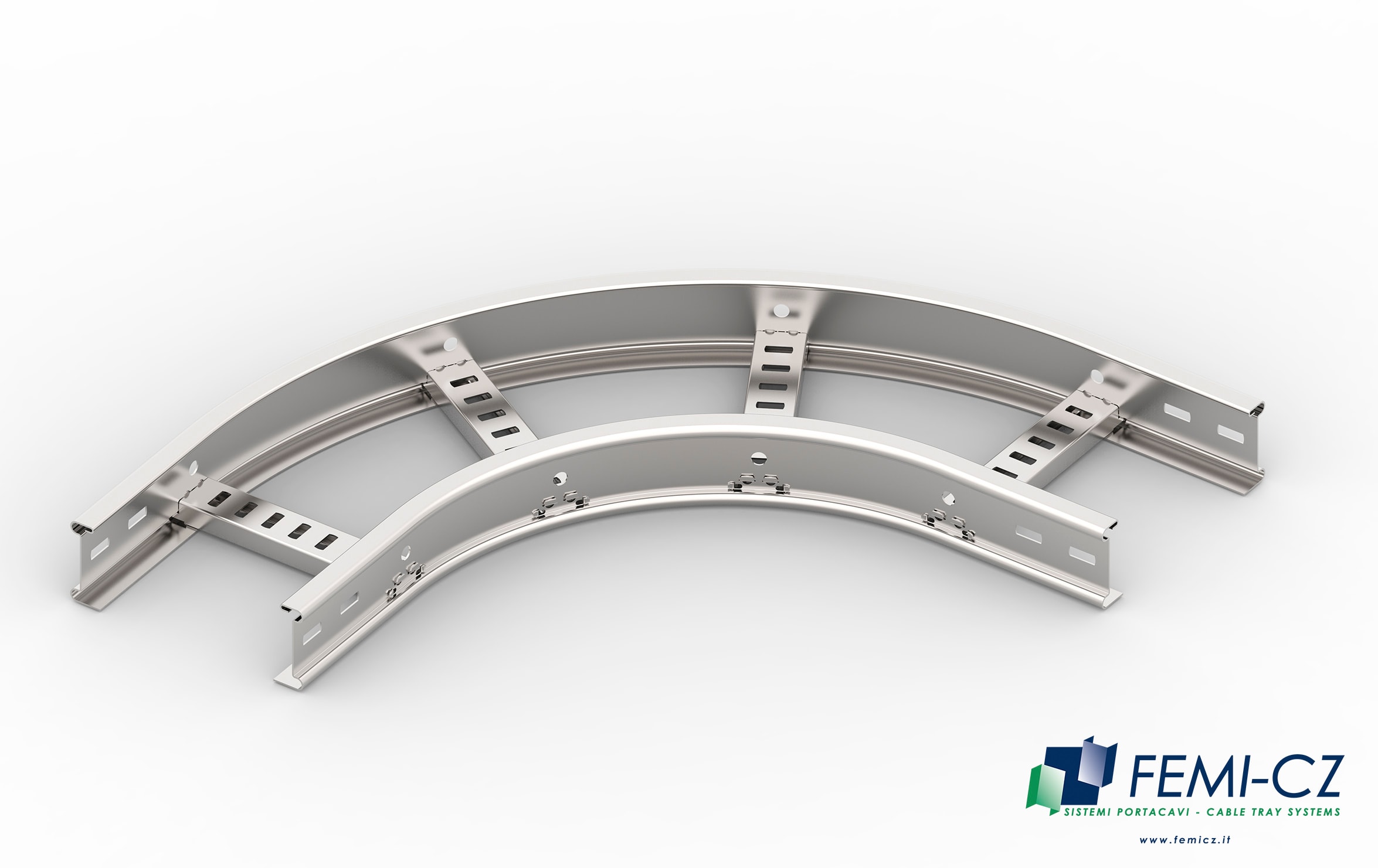 FEMI-CZ SPA - FCZC2I10S3D600HH CURVA SCAL.90 PIANA       600X100-R300 I
