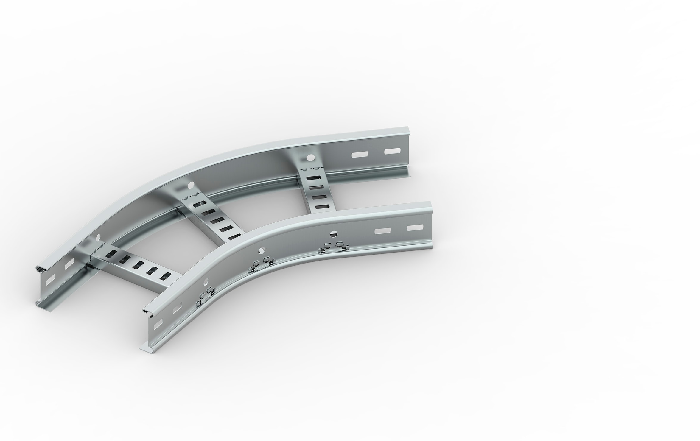 STEEL LINE CMS SRL - SFZ2S11C200 CURVA SCAL.45 PIANA 200X75 S