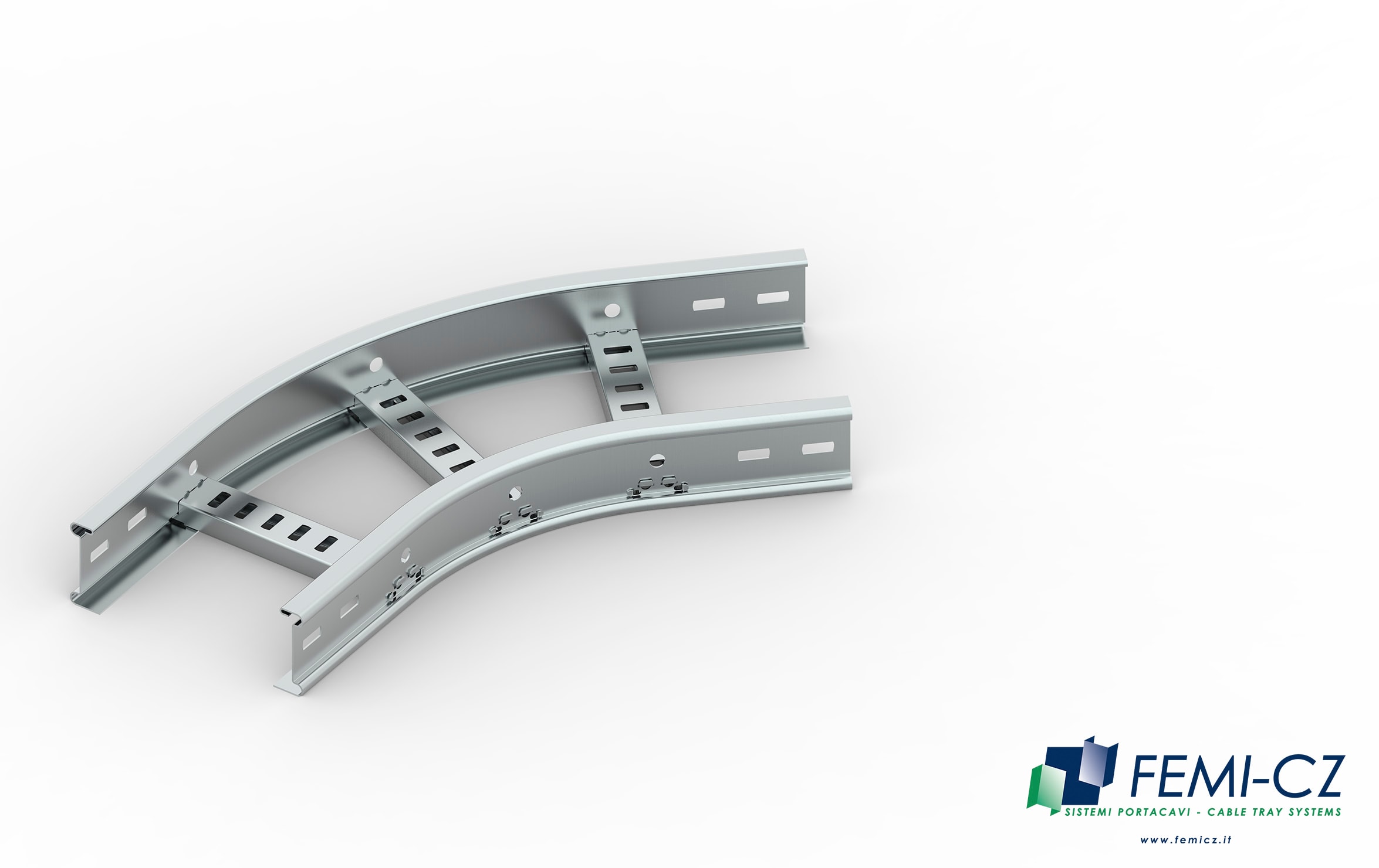 FEMI-CZ SPA - FCZC2S11S3D300HH CURVA SCAL.45 PIANA 300X100-R300 S