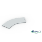 FEMI-CZ SPA - FCZC2S11N3P500F COPERCHIO CURVA 45 PIANA 500X15-R300 S