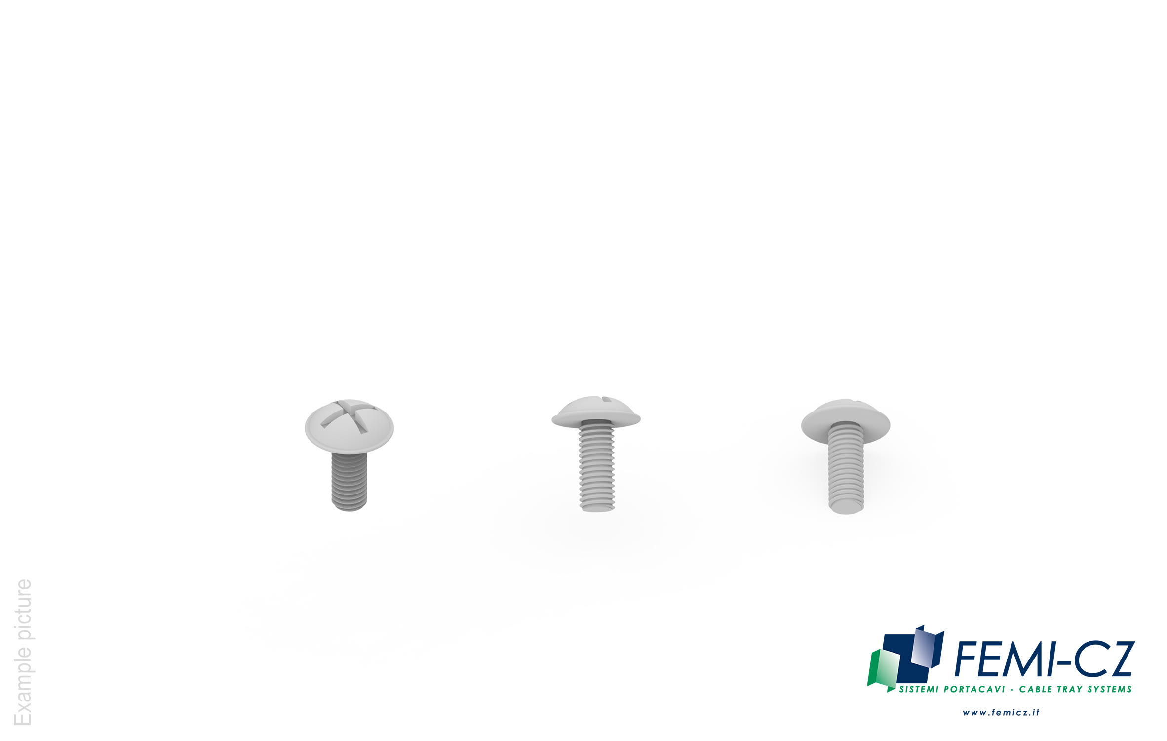 FEMI-CZ SPA - FCZD0C13L06X20D VITE T.BOMB. M6X20 GEOMET 100PZ D