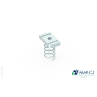 FEMI-CZ SPA - FCZD0C27S12X40E DADO+MOLLA PER UR1 M12 Z.ELETTR. 100PZ E