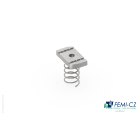FEMI-CZ SPA - FCZD0C27S12X40Z DADO+MOLLA PER UR1 M12 Z.CALDO 100PZ Z