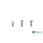 FEMI-CZ SPA - FCZD0C11S10X30Z VITE T.ESAG. M10X30 Z.CALDO 100PZ Z