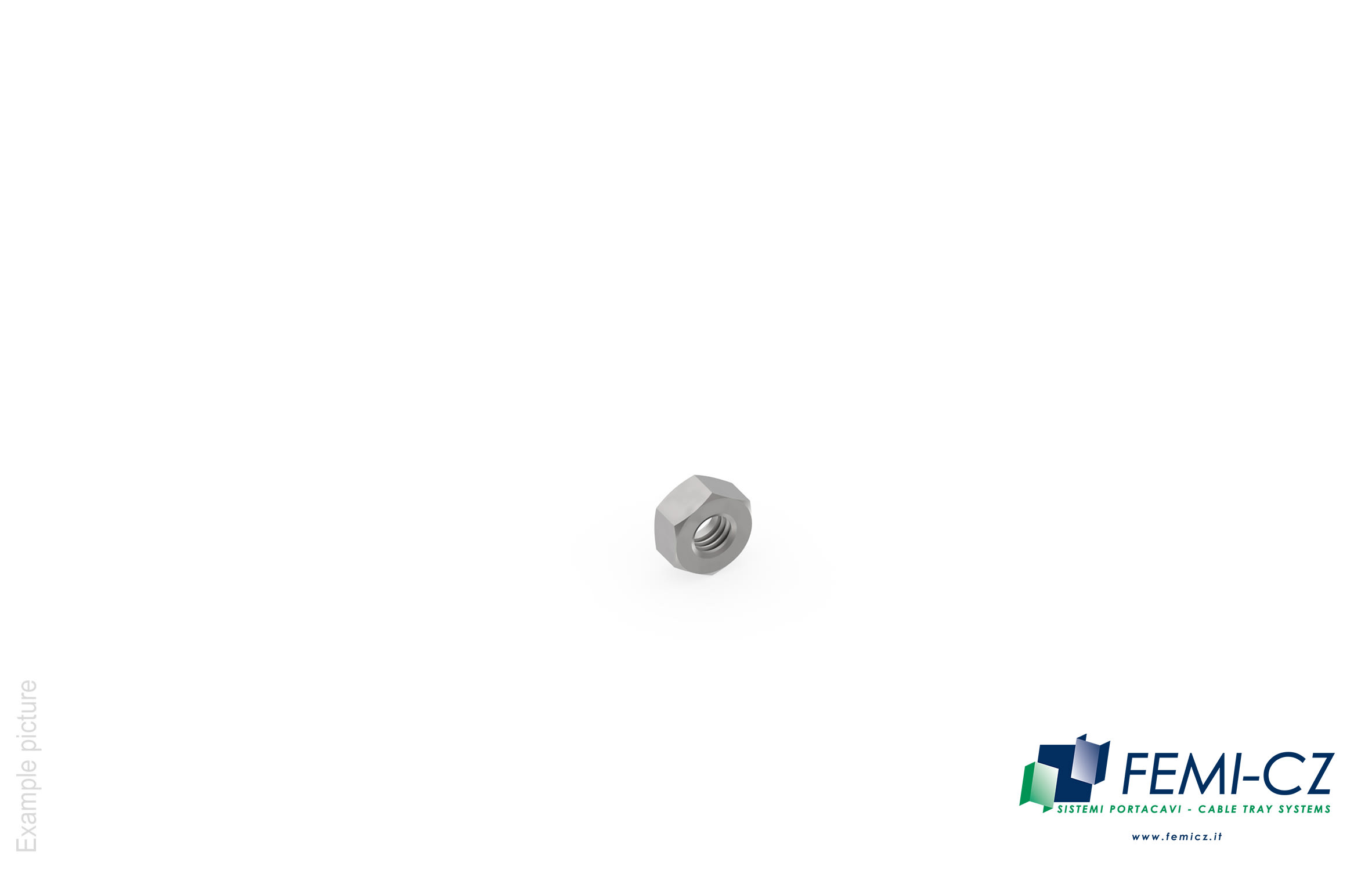 FEMI-CZ SPA - FCZD0C17S12Z DADO ESAGONALE M12 Z.CALDO 100PZ Z