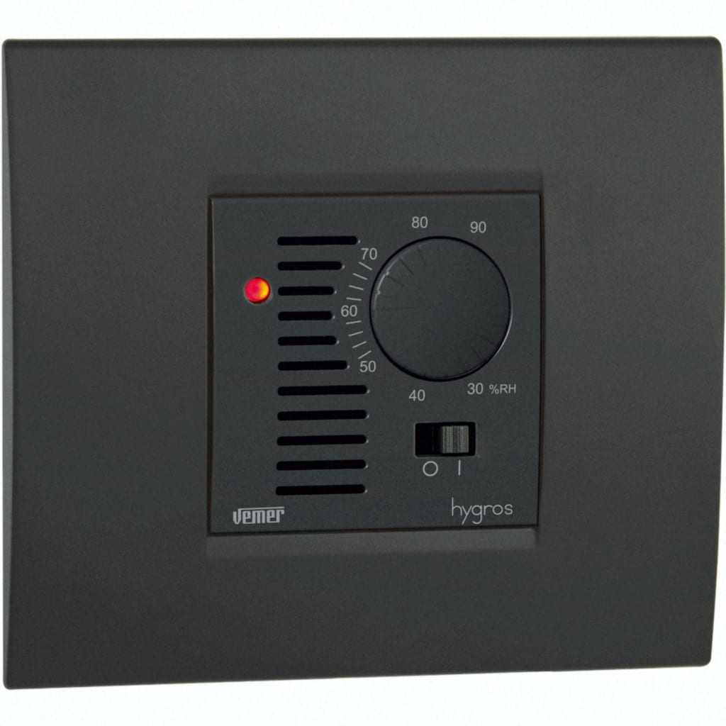VEMER SPA - VEMVE789000 HYGROS UMIDOSTATO DA INCASSO 2 MOD. 230V