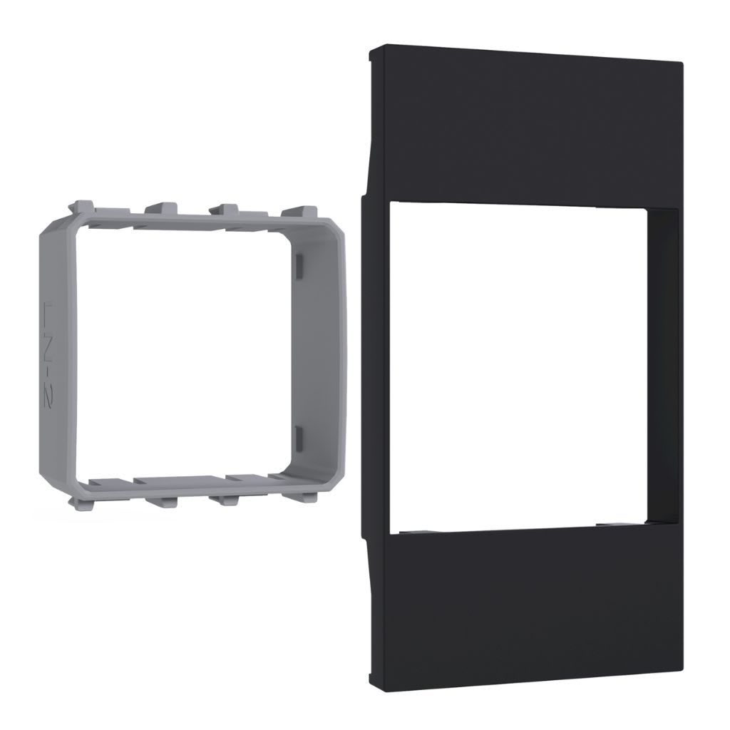 VEMER SPA - VEMVE793600 KIT MONT. LIVING NOW NERO 2 MODULI