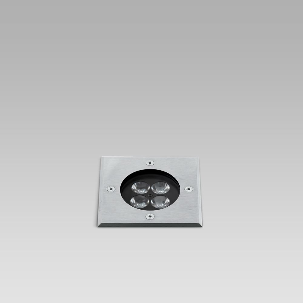 ARCLUCE SPA - ACL0770005C-840-30 INGR-S110 4W WB INOX QUADRA REM-D