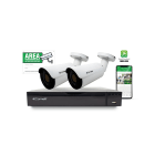 COMELIT GROUP SPA - COEIPKIT008S02PA KIT IP IPNVR008S05PA ? 2X IPBCAMS02ZA ?