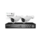 COMELIT GROUP SPA - COEIPKITPOE004C KIT IP EASY,IPNVR004CPOE,2 IPCAM010D,435