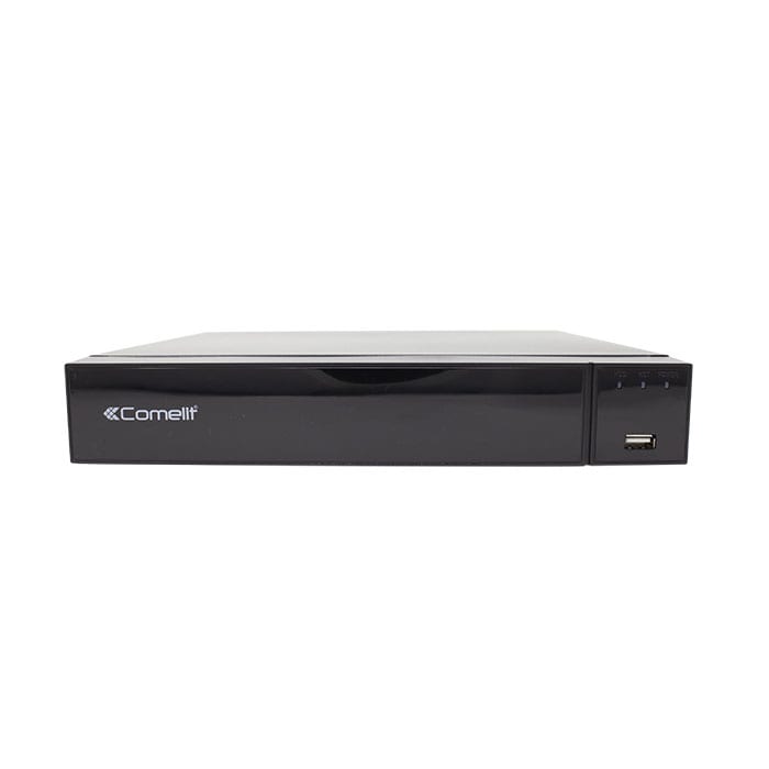 COMELIT GROUP SPA - COEIPNVR008S08PB NVR 8CH, 4K, POE, HDD 1TB