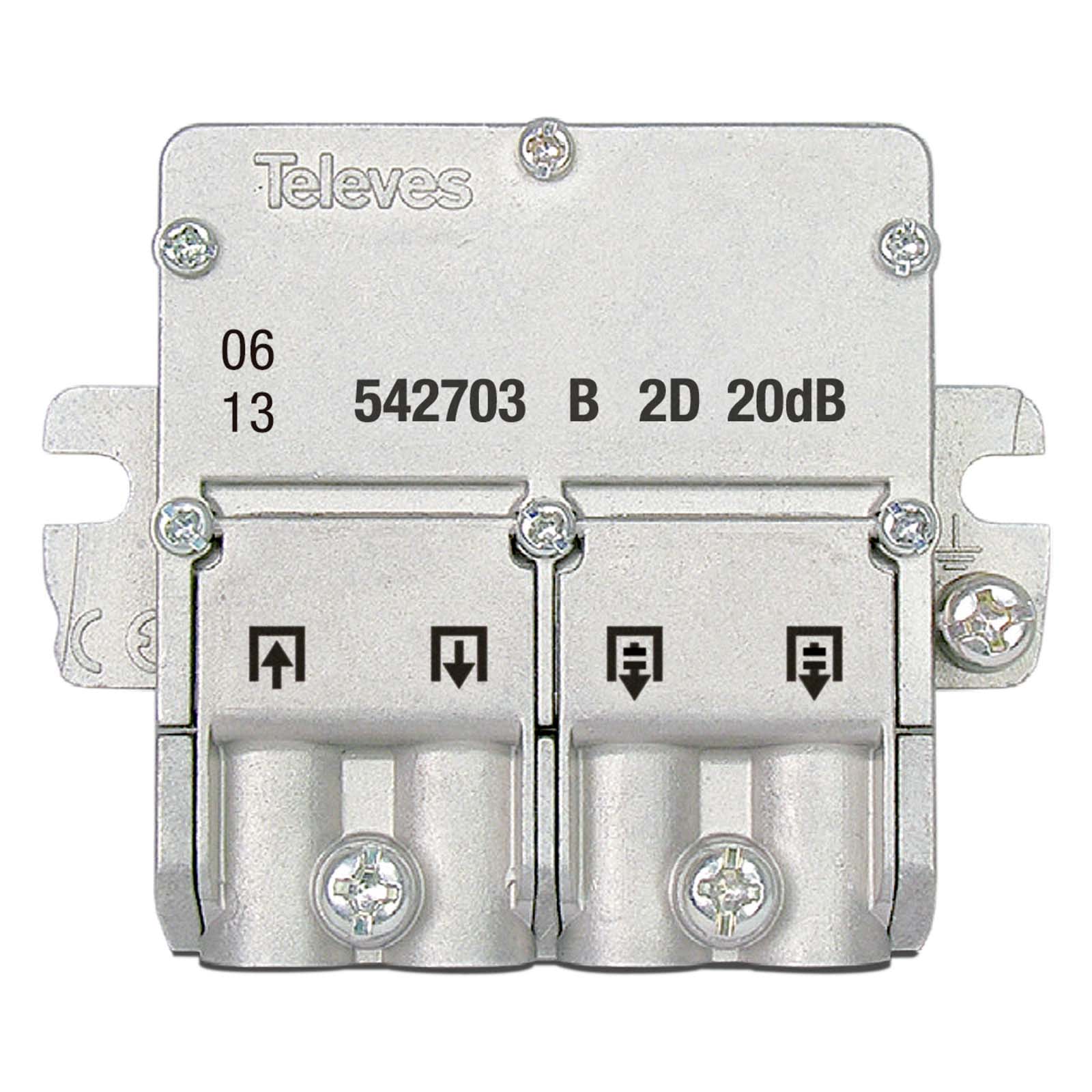 TELEVES ITALIA SRL - TVV542703 DERIVAT. 5-2400MHZ EASYF 2VIE 20DB