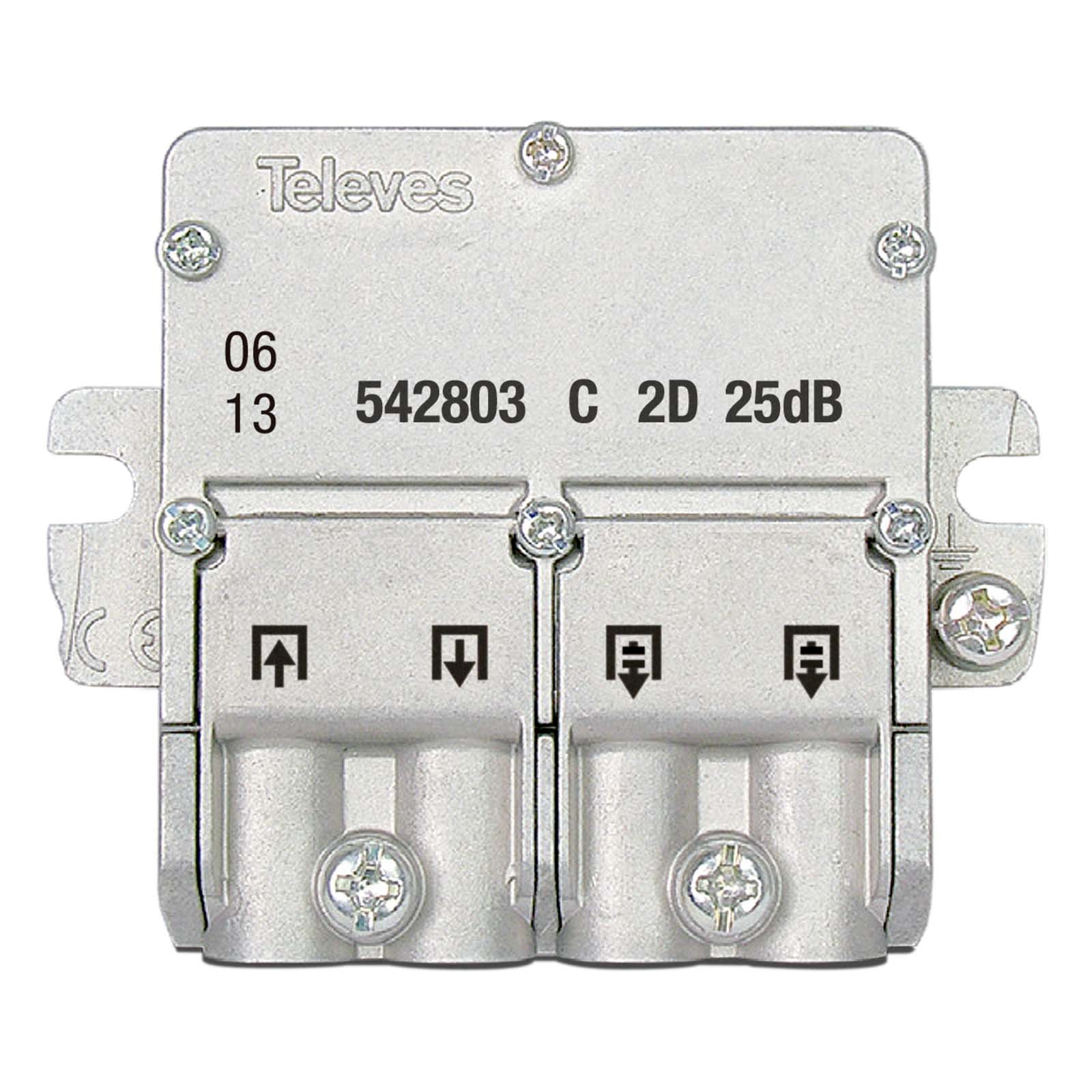 TELEVES ITALIA SRL - TVV542803 DERIVAT. 5-2400MHZ EASYF 2VIE 25DB