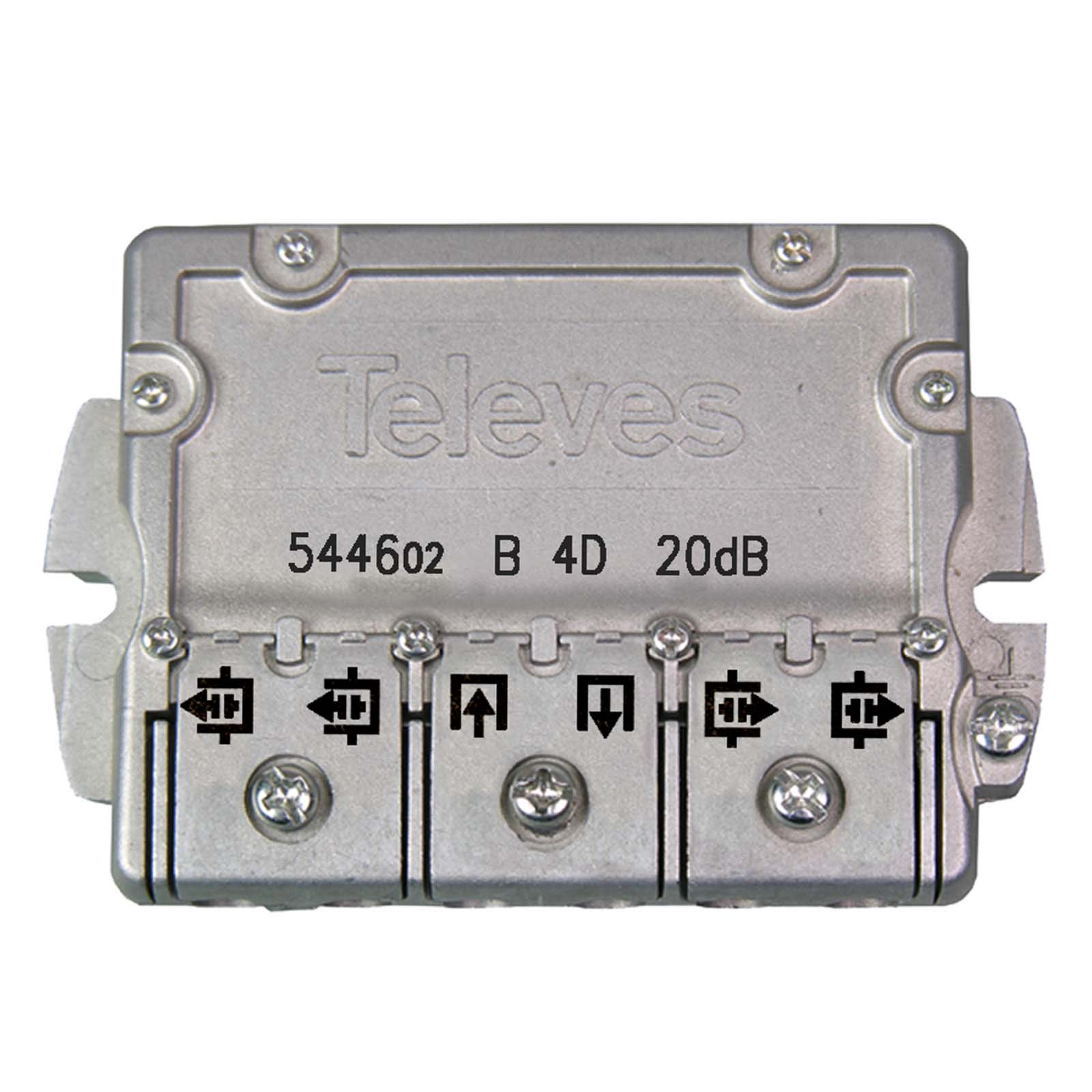 TELEVES ITALIA SRL - TVV544602 DERIVATORE. 5...2400MHZ EASYF 4VIE 20DB