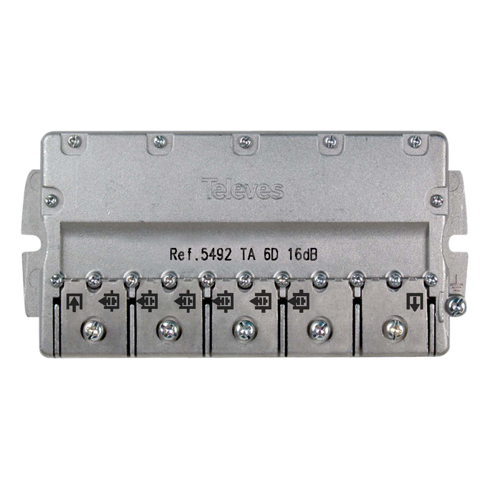 TELEVES ITALIA SRL - TVV5492 DERIVATORE 6 VIE -16DB