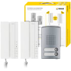 VIMAR SPA - VIWK40540.E2 KIT CITOFONICO BIFAM. VOXIE 40540+40142