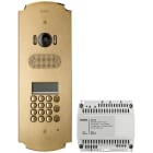 VIMAR SPA - VIWK41641 Kit Patavium 2F+ A/V tast.+disp.ottone